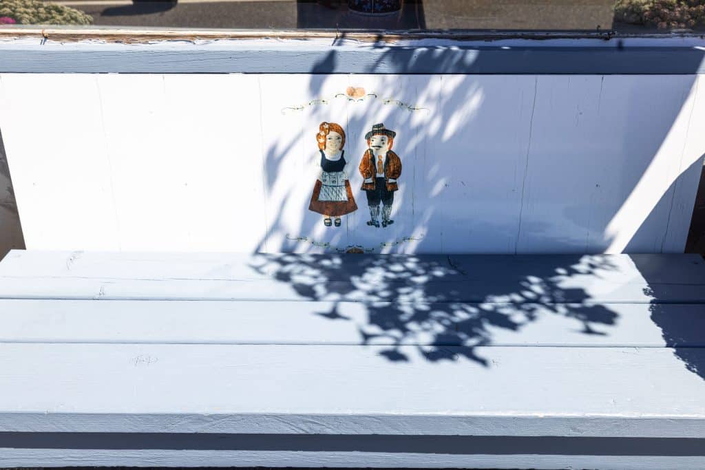 Antique illustration at Fort Victoria RV Campground