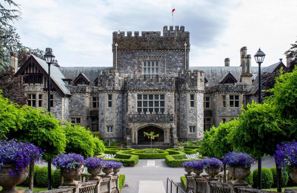 Hatley Castle in Colwood, near Fort Victoria RV Park